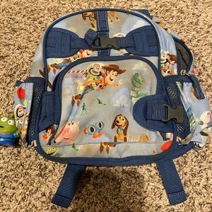 Pottery Barn Kids Blue Toy Story Backpack